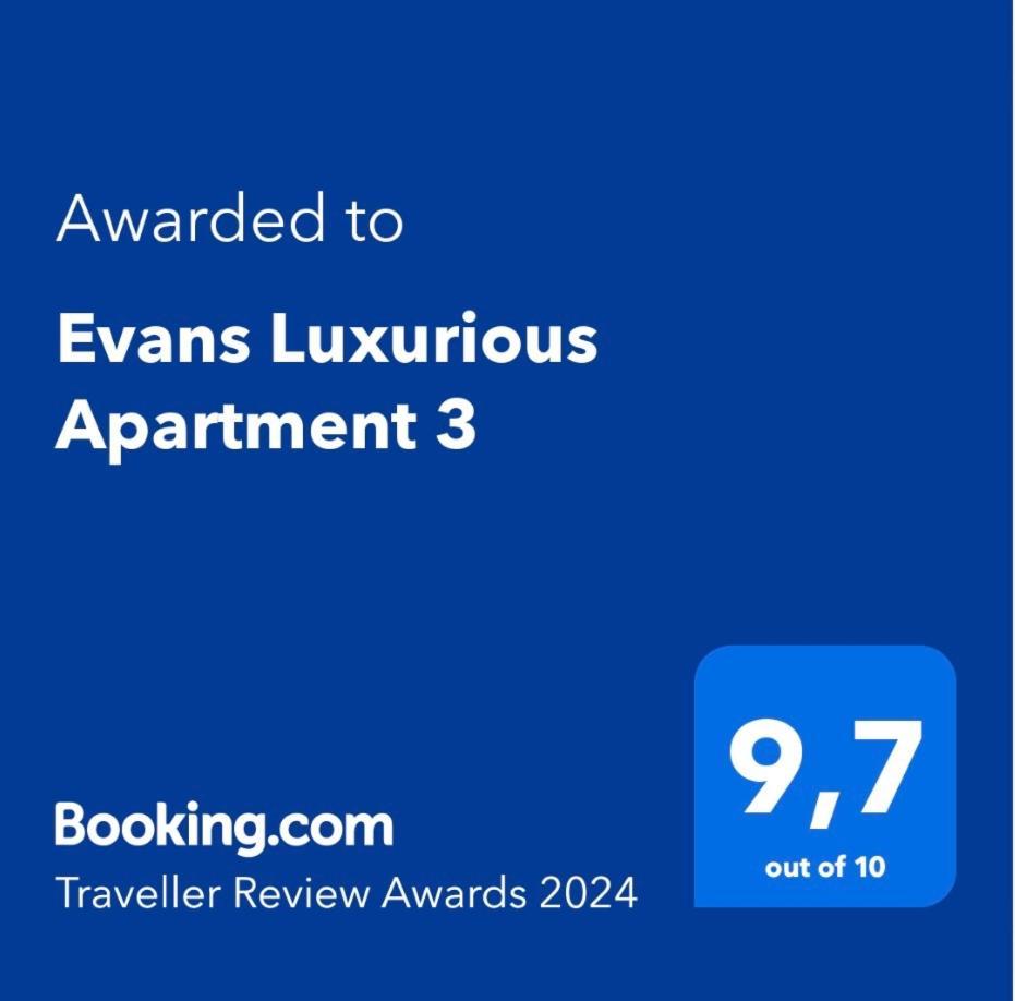 Evans Luxurious Apartment 3 Heraclión Exterior foto